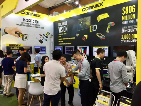 Cognex thu hút sự nhiều sự chú ý tại triển lãm Nepcon 2019