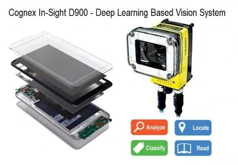 Ứng dụng công nghệ vision deep-learning Cognex trong sản xuất điện thoại mobile
