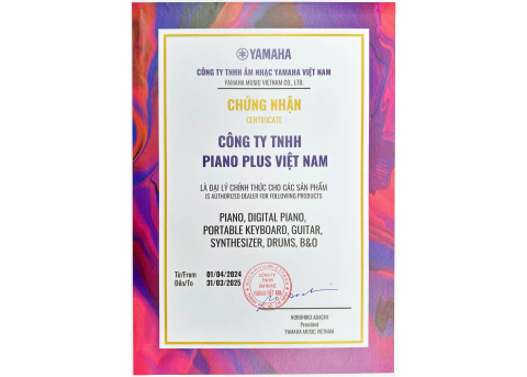 Piano Plus - Đại Lý Chính Thức Của Yamaha Việt Nam
