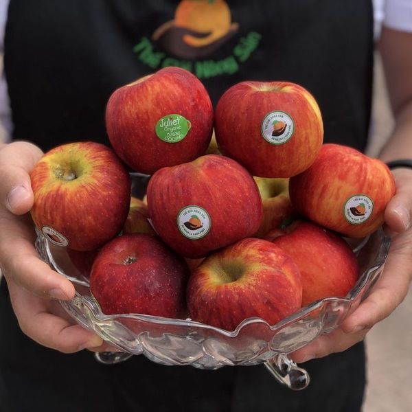 Táo Juliet Organic Pháp - Thương hiệu táo hữu cơ nổi tiếng bậc nhất Thế Giới