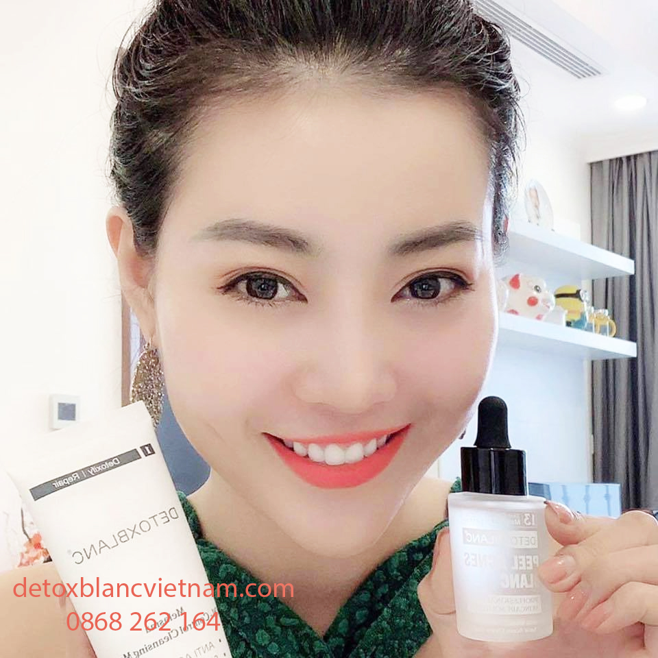 Thanh Hương tin dùng sản phẩm của Detox BlanC