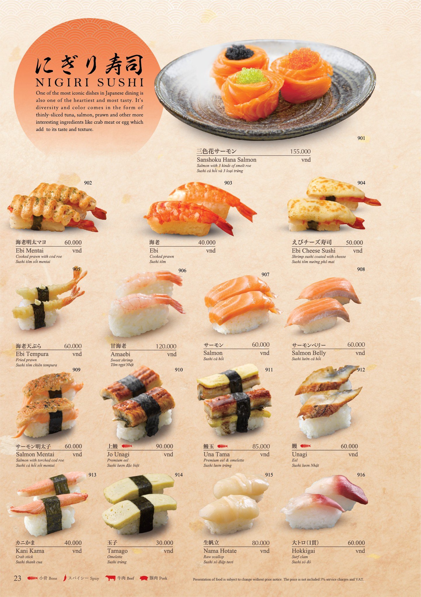 Top 78+ imagen sushi tai galerias menu - Viaterra.mx