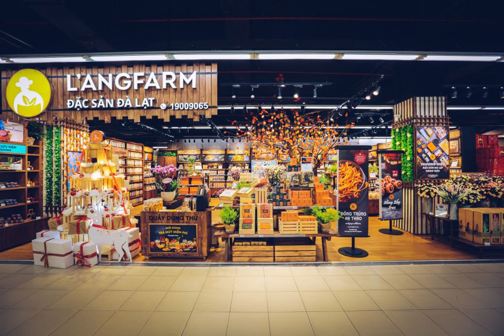 L'angfarm Lotte Mart Gò Vấp sản phẩm đặc sản độc đáo, chất lượng, an toàn, đẹp mắt