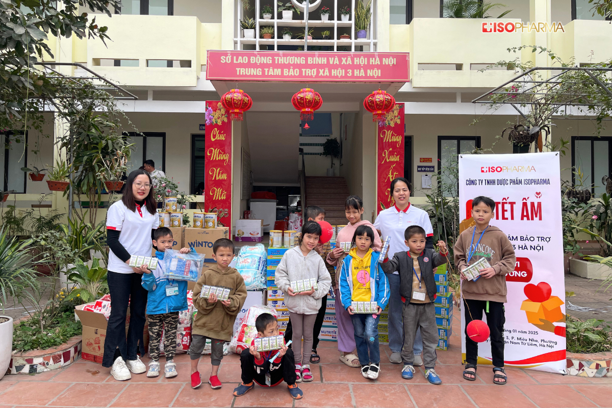Tết Ấm - Isopharma trao gửi yêu thương