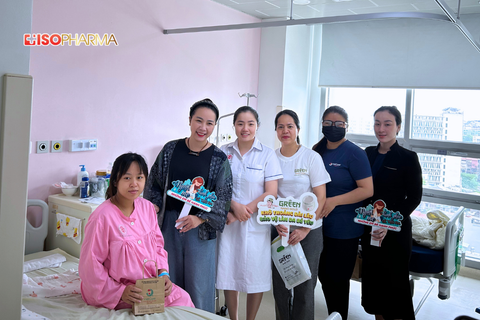 Recap: Tã Bỉm Green Nano Gold - Nhãn Hàng Thuộc Isopharma Trao Gửi Yêu Thương Tại Khoa Phụ Sản - BV TWQĐ 108