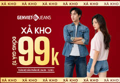 XẢ KHO CUỐI MÙA – CƠ HỘI SĂN ĐỒ JEANS GIÁ SỐC CHỈ TỪ 99K!
