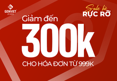 SALE HÈ RỰC RỠ – MẶC ĐẸP HẾT CỠ CÙNG GENVIET JEANS!