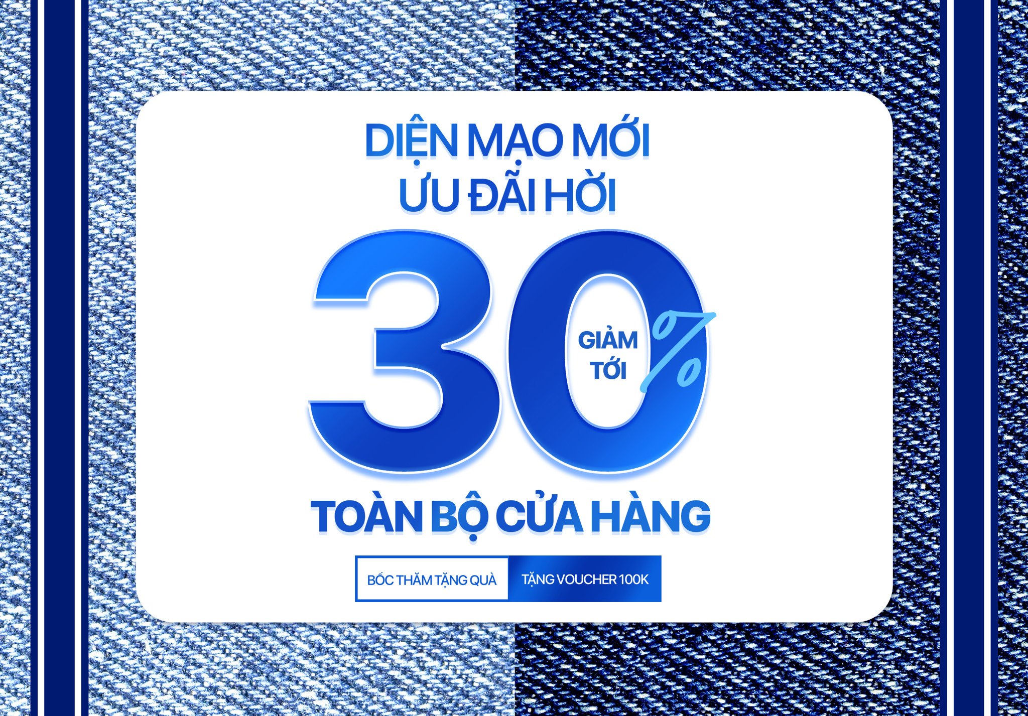 KHAI TRƯƠNG TƯNG BỪNG – RỘN RÀNG ƯU ĐÃI TẠI GENVIET JEANS THÁI BÌNH
