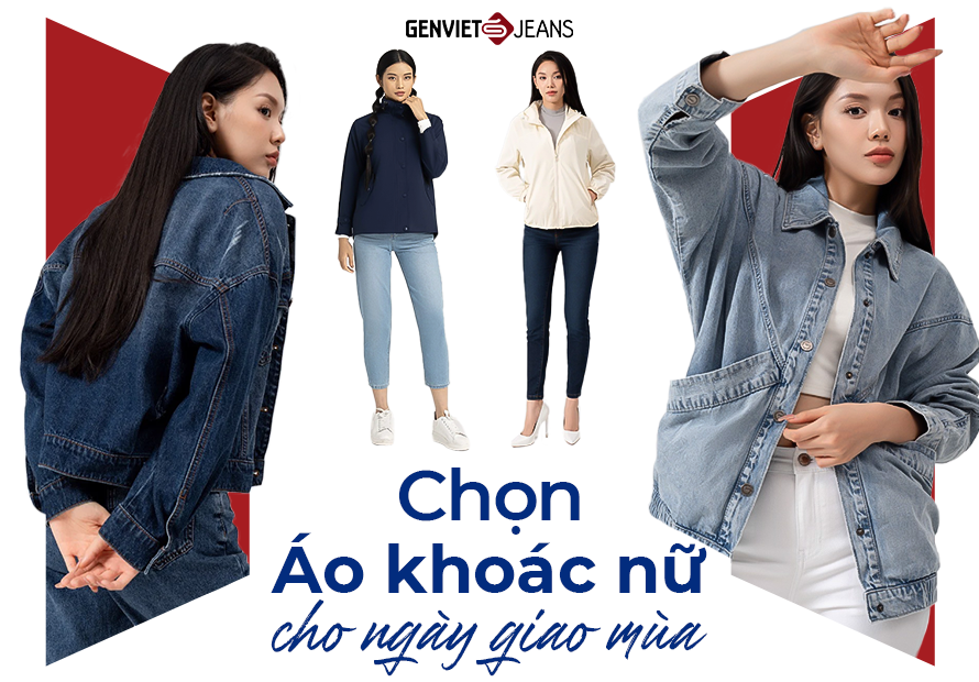 Chọn áo khoác nữ cho ngày giao mùa