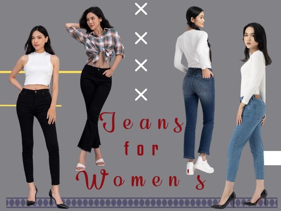 Chọn quần jeans cho vòng 3 của bạn trông quyến rũ hơn