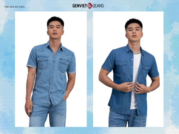 Top 9+ áo sơ mi nam được ưa chuộng nhất năm 2024 – GENVIET JEANS