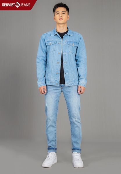 Áo khoác Jeans dáng dài  T6123J2337