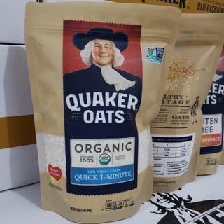 Yến Mạch Quaker Oats Organic - 454g