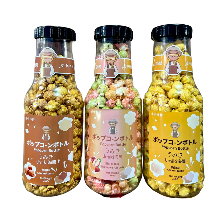 Bắp Rang Chai Mini Umiki - 260g