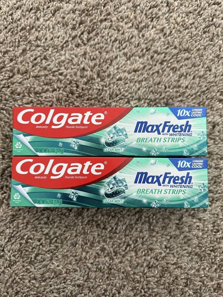 Kem Đánh Răng Colgate Max Fresh Breath Strips - 178g