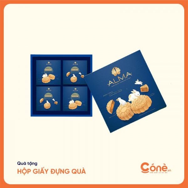 Mẫu hộp quà tặng bánh trung thu tại Cone - Mẫu 5