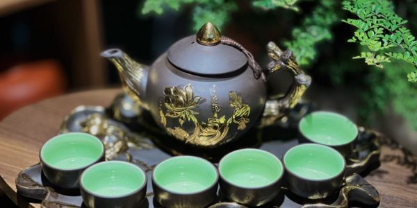Bộ ấm trà quà tặng cao cấp cho khách hàng
