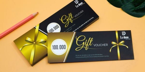 Voucher giảm giá hoặc dùng thử sản phẩm/dịch vụ của công ty