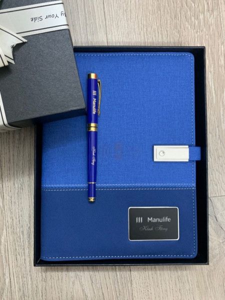 Set bút + sổ tay quà tặng dành cho hội nghị, hội thảo