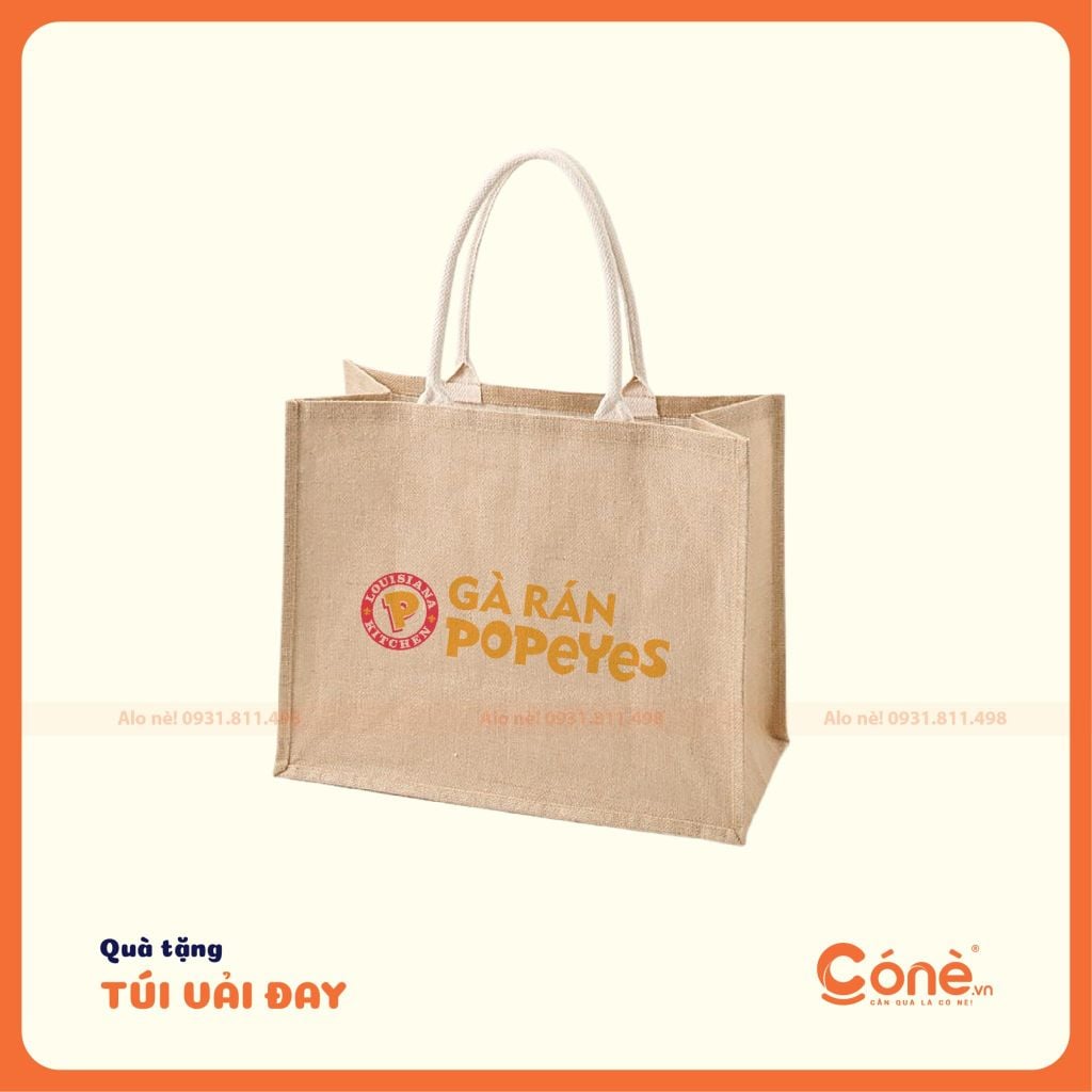 CONE là đơn vị uy tín hàng đầu cung cấp các sản phẩm quà tặng túi vải in logo