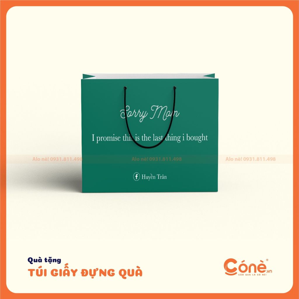 Túi Giấy Đựng Quà Tặng Premium Cone | Túi Giấy Duplex