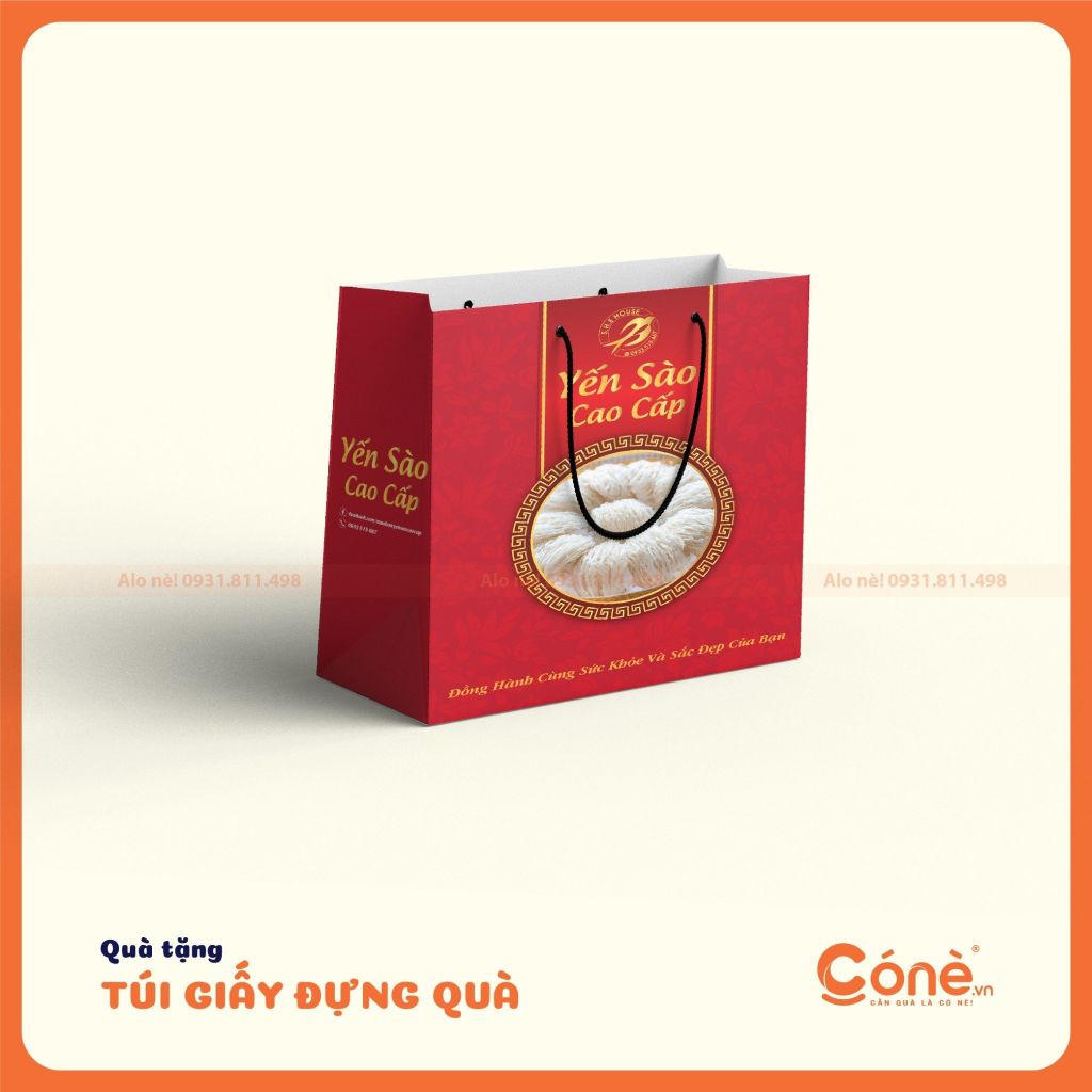 Túi Giấy Đựng Quà Tặng Premium Cone | Túi Giấy Duplex