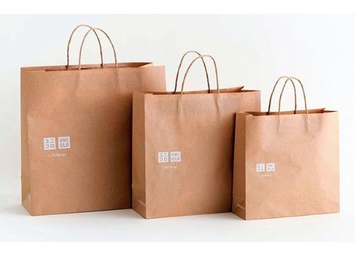 túi giấy Uniqlo