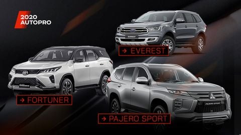 Pajero Sport đấu Fortuner và Everest: Cuộc đua trang bị của 'tam mã' SUV giá hơn 1 tỷ đồng tại Việt Nam