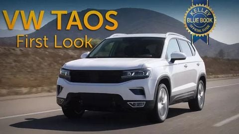 Volkswagen Taos - SUV cỡ nhỏ đấu Kia Seltos lần đầu lộ diện không che chắn