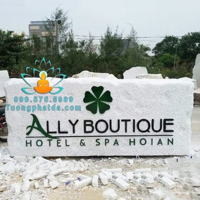 Bảng Hiệu Bằng Đá Tự Nhiên Cho Khu Du Lịch, Resort