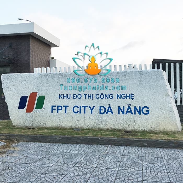 Bảng Hiệu Bằng Đá Xám Đẹp Cho Công Ty, Văn Phòng