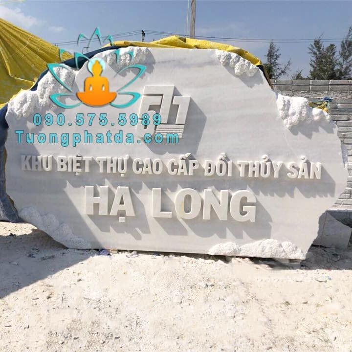 Bảng Hiệu Bằng Đá Tự Nhiên Cho Khách Sạn Đẹp