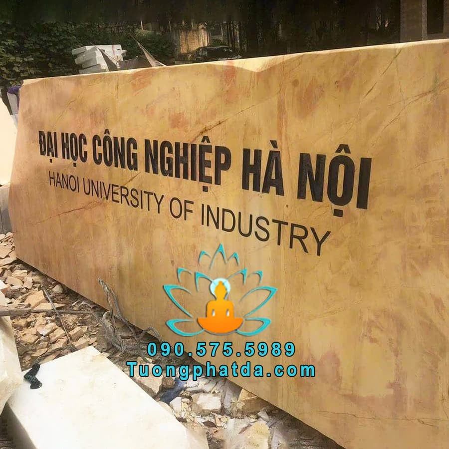 Bảng Hiệu Đá Tự Nhiên Cho Các Trường Đại Học, Cao Đẳng, Trung Học