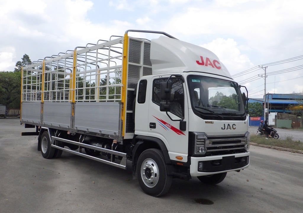 xe jac n900 e5 bửng nhôm