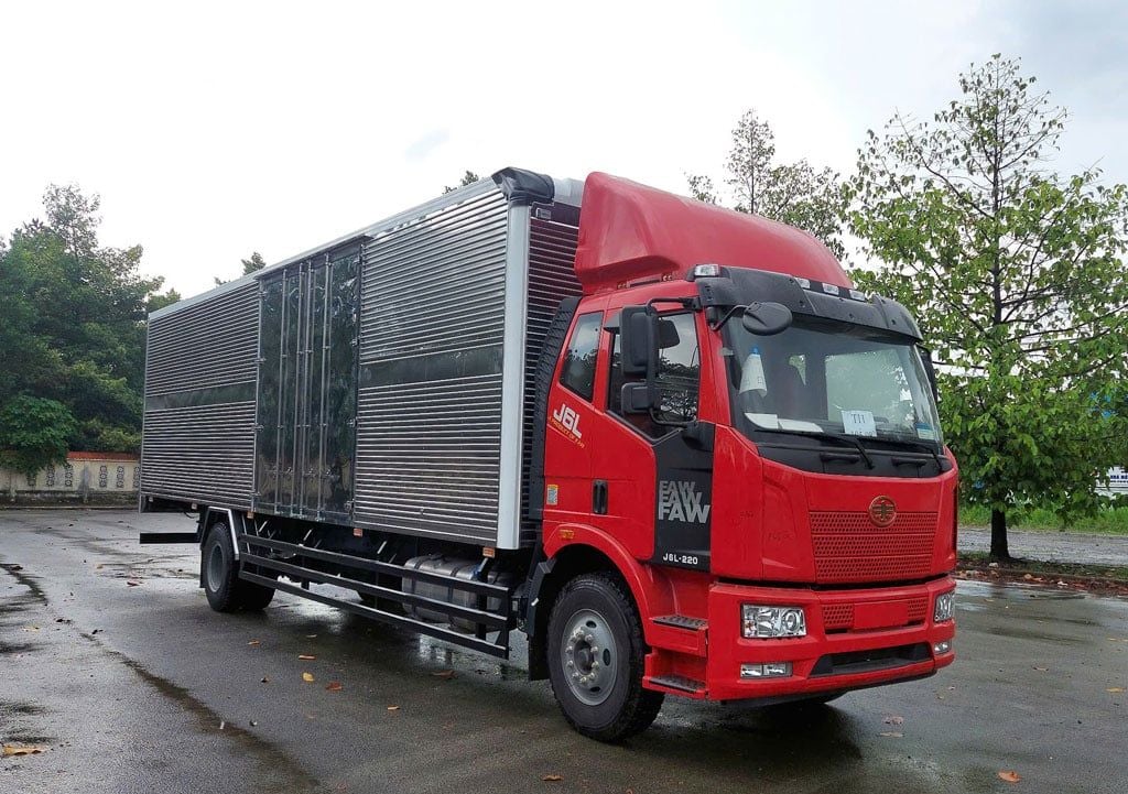 xe tải faw thùng kín