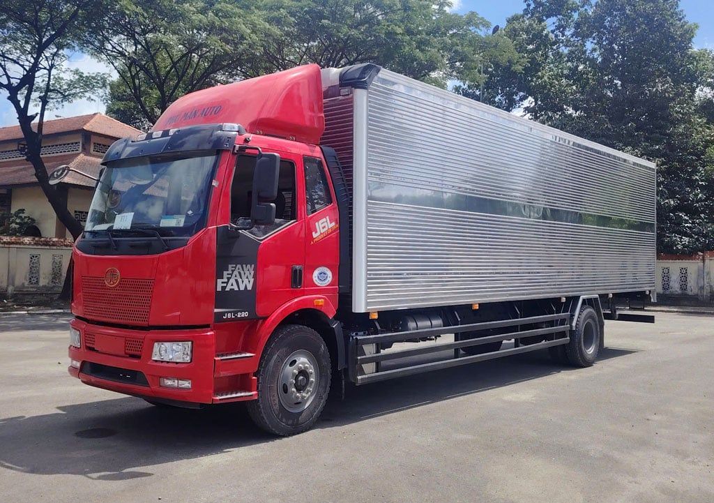 xe tải faw thùng kín