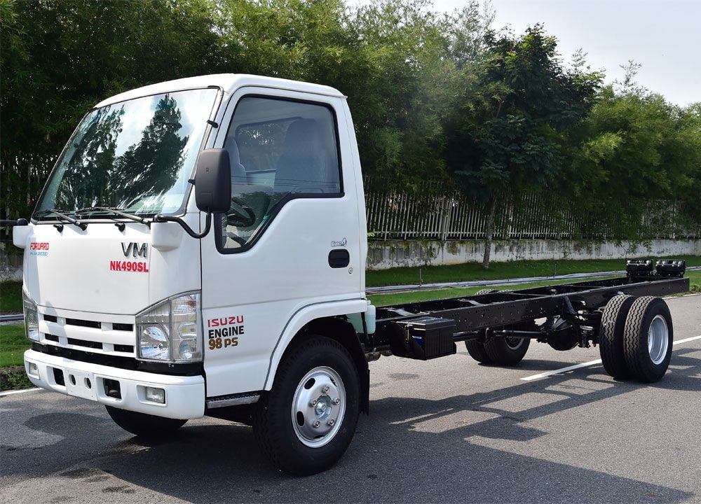 Xe Tải VM 1T9 Thùng Dài 6M2 CKD 100% Isuzu Chất lượng thật, Giá trị th ...