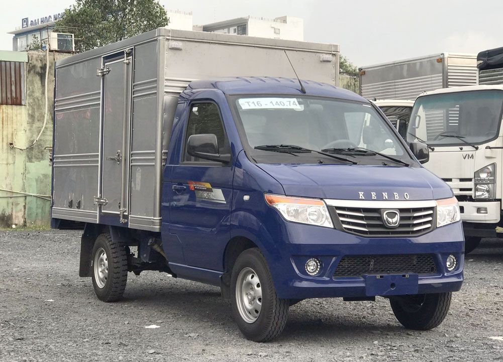 xe tải kenbo 990kg thùng kín