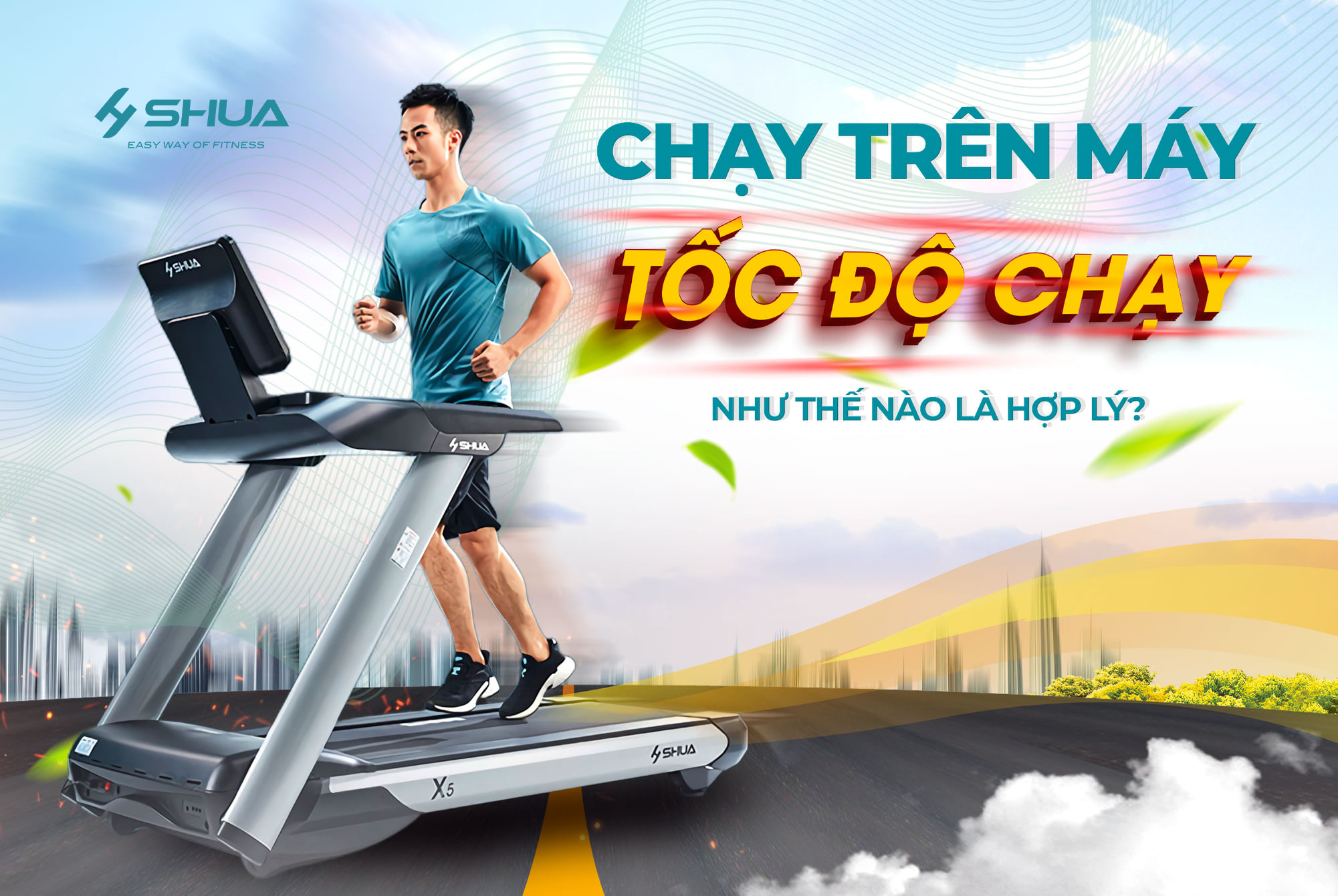 CHẠY TRÊN MÁY - TỐC ĐỘ CHẠY NHƯ THẾ NÀO LÀ HỢP LÝ?