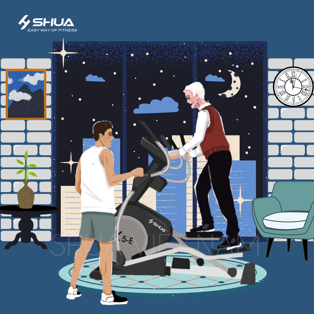 Máy tập Elip SH-B6500E dành cho gia đình