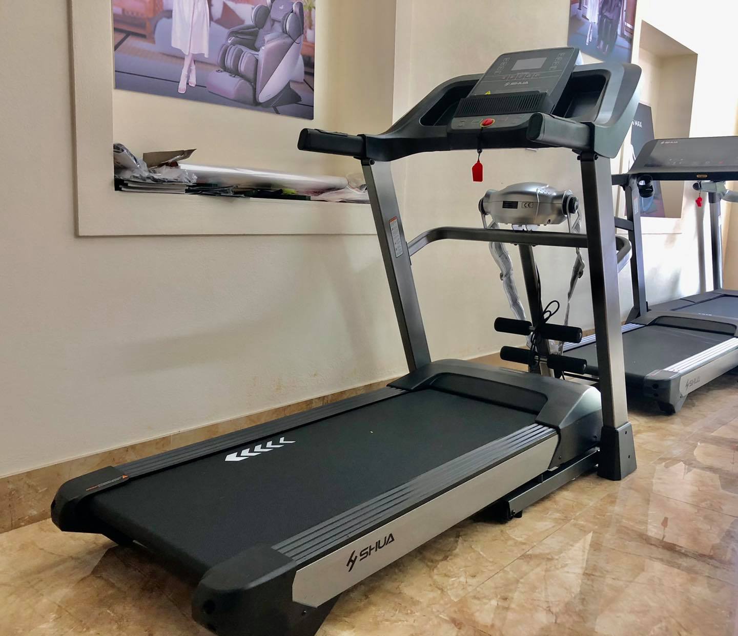 Máy chạy bộ đa năng Shua SH-T9119D,các bài tập với máy chạy bộ đa năng