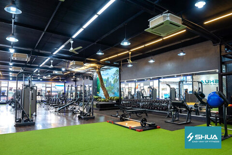 SHUA Hoàn Thiện Dự Án Phòng Gym SHUA FITNESS 42 Phúc Xá Ba Đình