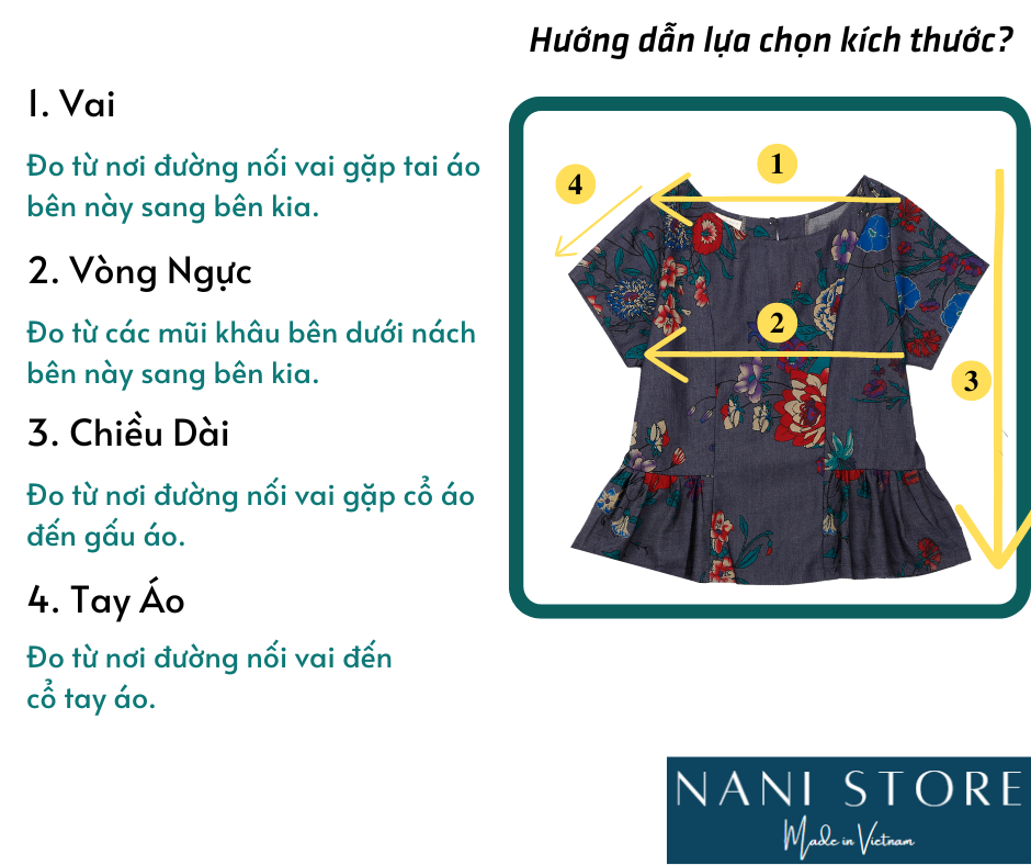 Hướng dẫn lựa chọn kích thước