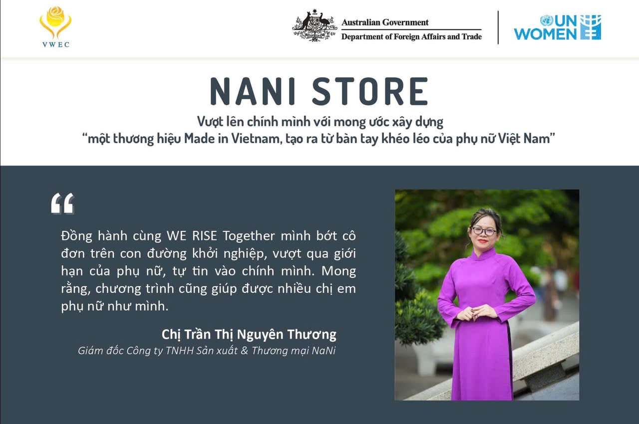 CÂU CHUYỆN SẢN PHẨM ĐƯỢC TẠO RA TỪ BÀN TAY KHÉO LÉO CỦA PHỤ NỮ VIỆT NAM