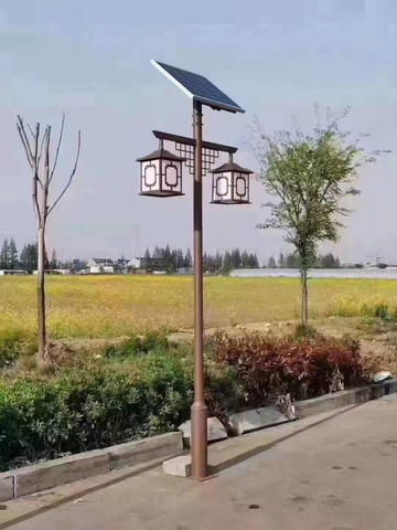 Đèn trang trí Solar: Ánh sáng tâm linh trong khu du lịch