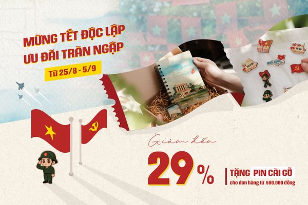 Mừng Tết độc lập - Ưu đãi tràn ngập cùng Nau Factory