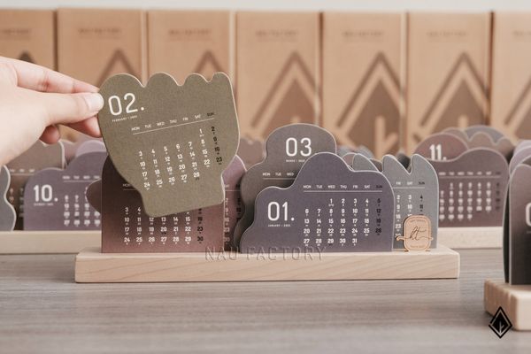 Lịch đám mây - Gửi mây ngàn niềm vui trong năm mới