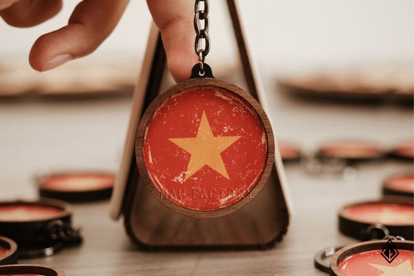 Móc khóa lưu niệm Việt Nam - Quảng bá nét đẹp Việt trên mọi miền