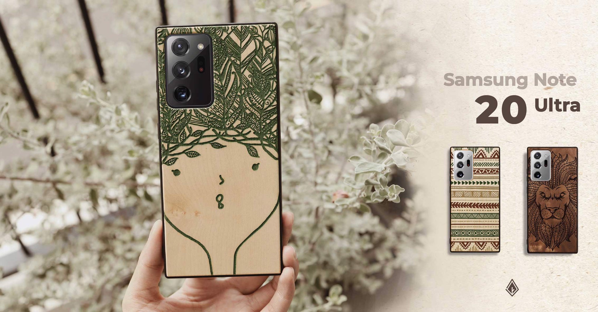 Ốp gỗ khắc laser | Samsung Note 20 Ultra – NAU FACTORY