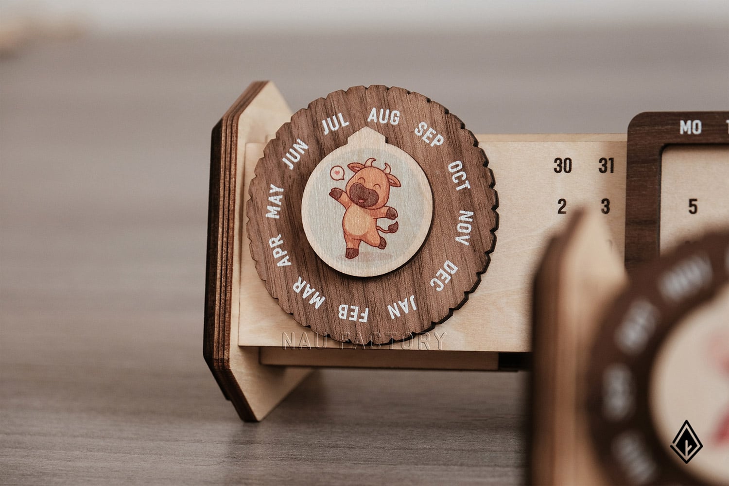 Lịch vạn niên form ngang